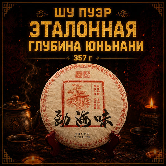 🍂 Шу Пуэр 357 г — эталонная глубина Юньнани 🍂